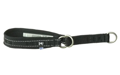 Hurtta Halsband Zugstop Casual Half Choke Collar ECO raven