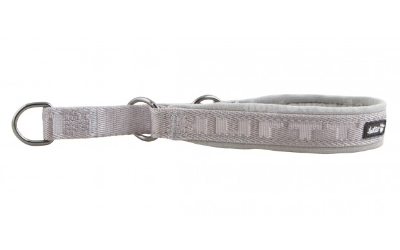 Hurtta Casual Half Choke Hundehalsband, asche
