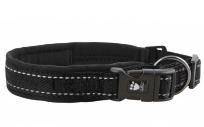 Hurtta Casual Hundehalsband, schwarz