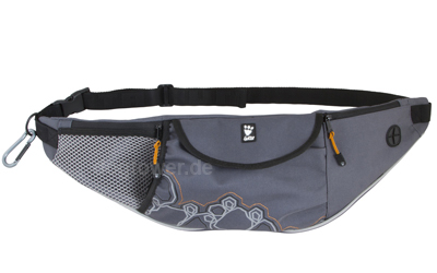 Hurtta Gürteltasche Action Belt Grau