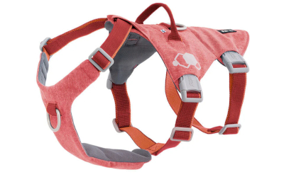 Hurtta Hundegeschirr Sicherheitsgeschirr Safeguard Harness ECO, strawberry