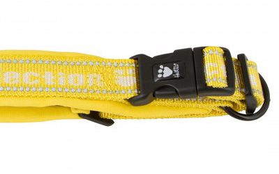 Hurtta Collektion in gelb, Standard-Hundehalsband