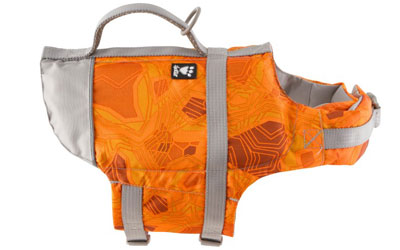 Hurtta Life Savior Hundeschwimmweste, orange/camo