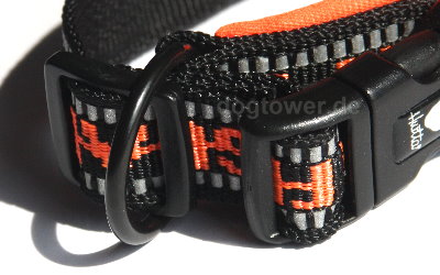 Hurtta Hundehalsband, neonorange