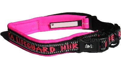 Halsband Hurtta Lifeguard, neonpink