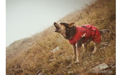 Regenjacke im Einsatz