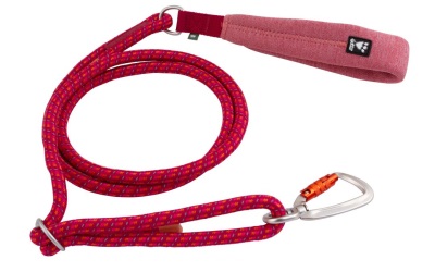 Hurtta Rope Leash ECO Verstellbare Seil-Leine rote beete