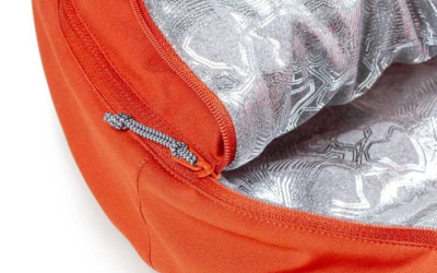 Praktischer Reißverschluß für ein problemloses Ein- und Aussteigen bei Bedarf