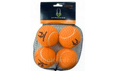 Tennisbälle in orange