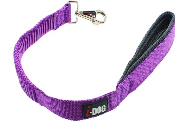 I-DOG Elastische Leine COMFORT violett