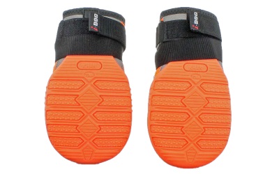 I-DOG Hunde-Boots KHAN PAD NPROTECT POLAR orange