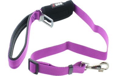 I-DOG Leine SECURITY CAR violett