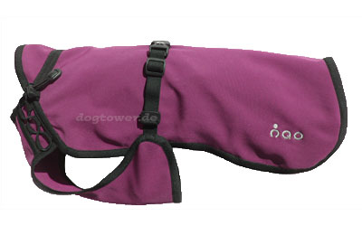 IQO VX Softshell Hundemantel, purpur