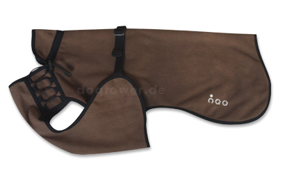 IQO VXf Softshell Hundemantel braun