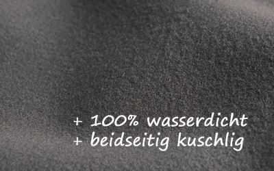 iqo wasserdichte Hundedecke granit, für inkontinente Hunde & mehr