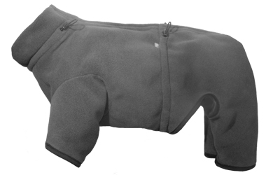 IQO Thermo-Fleece Hundeoverall, granit