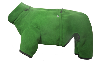 iqo XW Thermo-Fleece Hundeoverall, grün