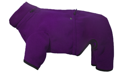 iqo XW Thermo-Fleece Hundeoverall, lila