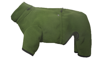 iqo XW Thermo-Fleece Hundeoverall, moos