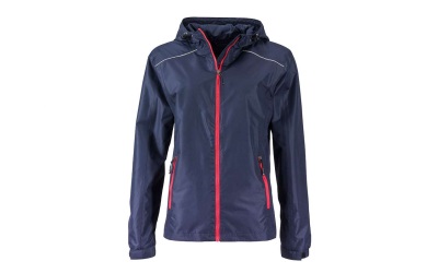 James & Nicholson Damen Regenjacke, navy/red