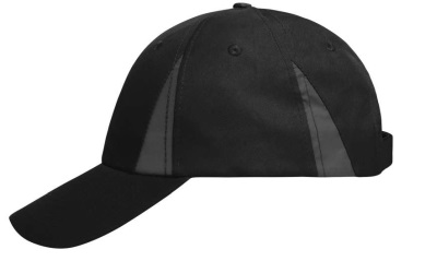 James & Nicholson Safety-Cap Baseballkappe, black