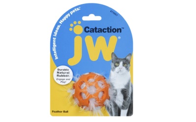 JW Cataction Feather Ball