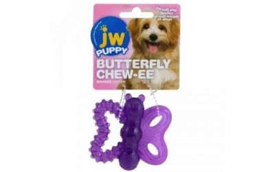 JW Play Place Butterfly Chew Me PUPPY, lila