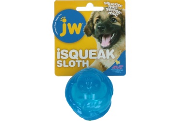 JW Sloth Squeaky Ball Small