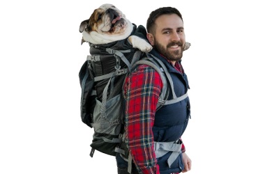 K9 Sport Sack® Kolossus Big Dog Carrier & Backpack black