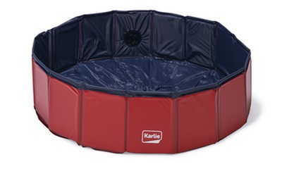 Karlie Doggy Pool, blau/rot