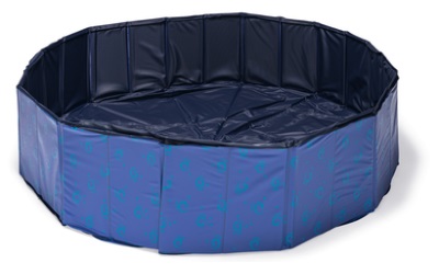 Karlie Doggy Pool, blau/schwarz