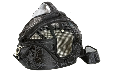 Karlie Shopper de Luxe Liegekorb und Hundetragetasche, schwarz
