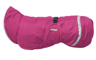 KevytPomppa Pink gefütterter Regenmantel, rosa