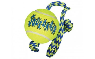 KONG Air Squeaker-Ball mit Seil