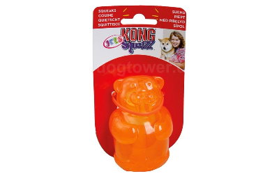 Kong Squeezz Bär, orange