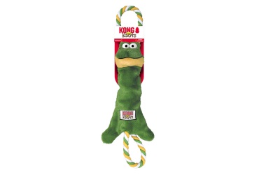 KONG Knots Tugger Frosch Frog Hundespielzeug