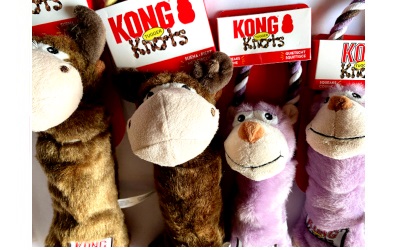 KONG Knots Tugger Elch Moose Hundespielzeug