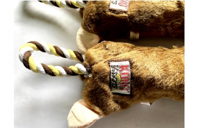 KONG Knots Tugger Elch Moose Hundespielzeug