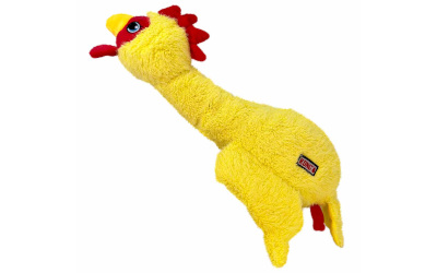 KONG Kuscheltier Hundespielzeug Chicken Huhn, M/L-39x25x13cm