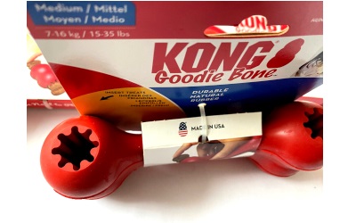 KONG Standard Goodie Bone, rot