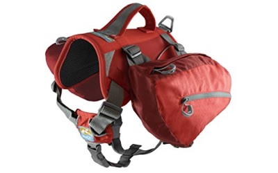 Kurgo Baxter Backpack Hunderucksack, chili/barn red