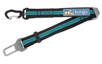 Kurgo Direct to Seatbelt Swivel Tether blue