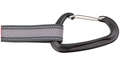 Kurgo Ridgeline Tie Out Camping Zip Line grau