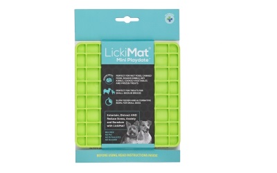 LickiMat Mini Playdate green