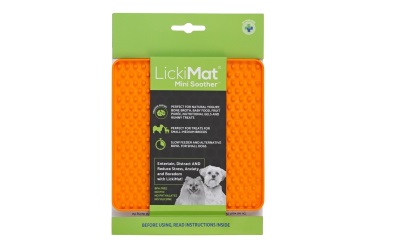 LickiMat Mini Soother orange