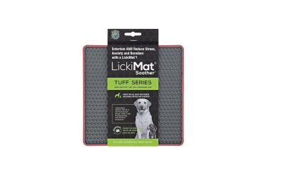 LickiMat Soother Tuff - red