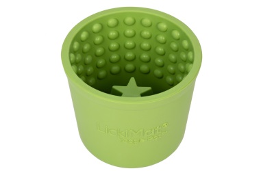 LickiMat Yoggie Pot green