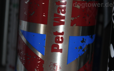 Hundetrinkflasche, Union Jack