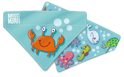 Max & Molly Bandana Blue Ocean