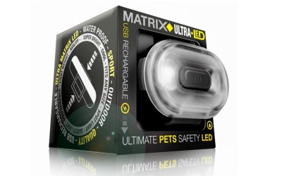 Max & Molly Matrix Ultra LED Sicherheitslicht schwarz